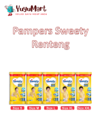 Pampers Sweety Dry Expert Renteng - Gambar 5